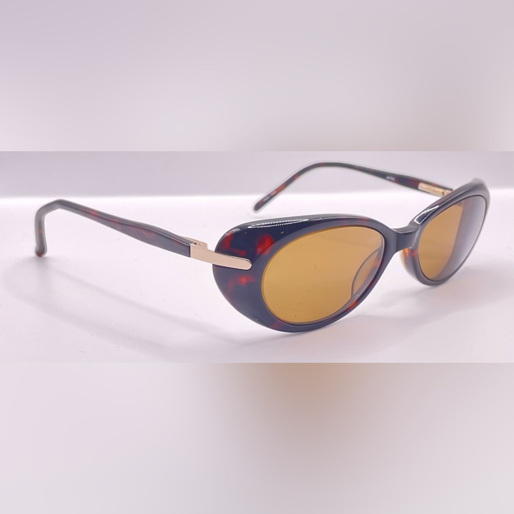 Aztec AZ 500 Brown Oval Sunglasses Frames Only